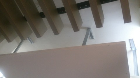 停車場天花板整修工程-後