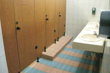 環境教育館廁所B及廁所C整修工程前