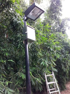 一期監視器移設工程-前