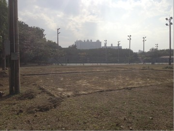 網球練習場施工前照片 