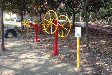 一期兒童遊戲區增設體健設施竣工照片