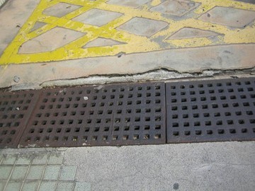 地下室停車場截水溝施工前照片