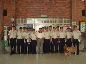 133梯次替代役役男合影 