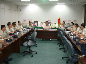 本站洪主任為替代役役男專業訓練