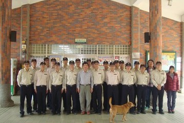 第145梯替代役役男進駐合影