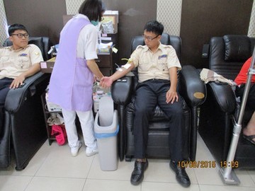 替代役男熱心捐血