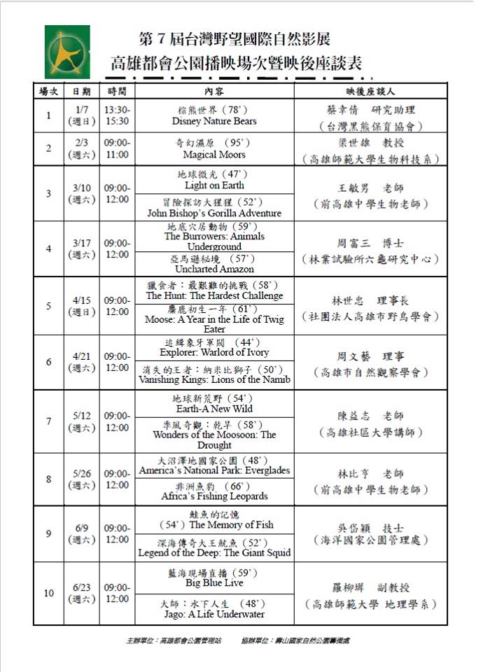 第七屆台灣野望影展