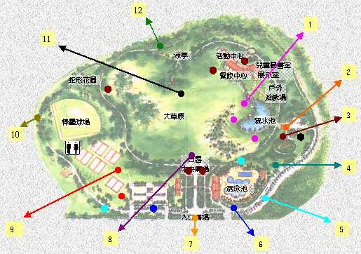 高雄都會公園賞花情報春地圖