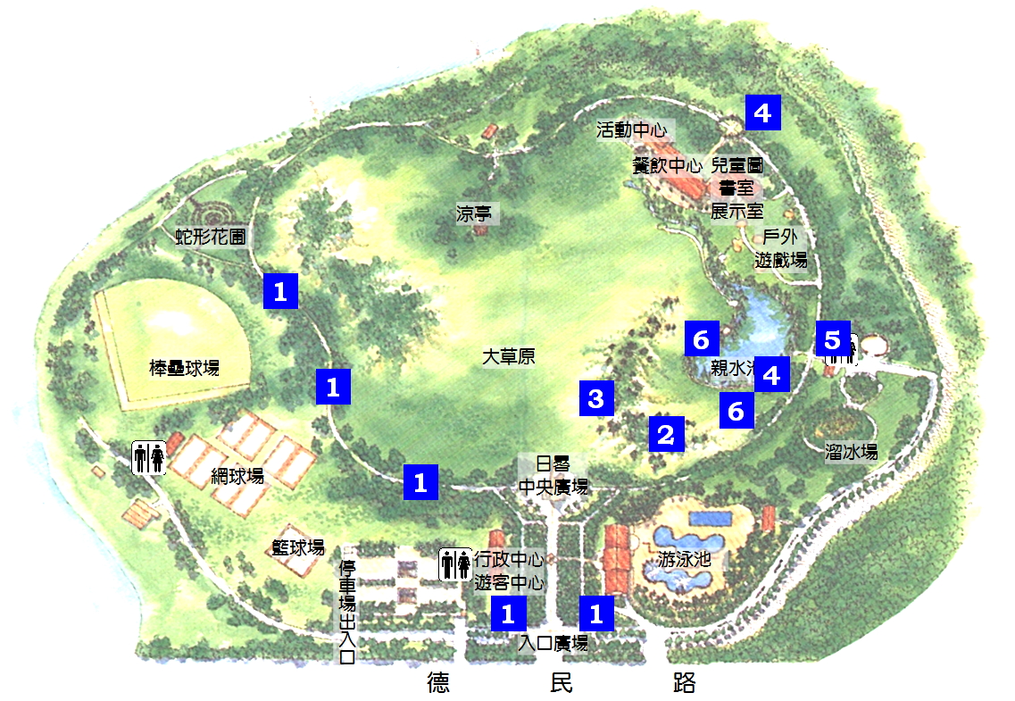 高雄都會公園賞樹情報89年7-8月